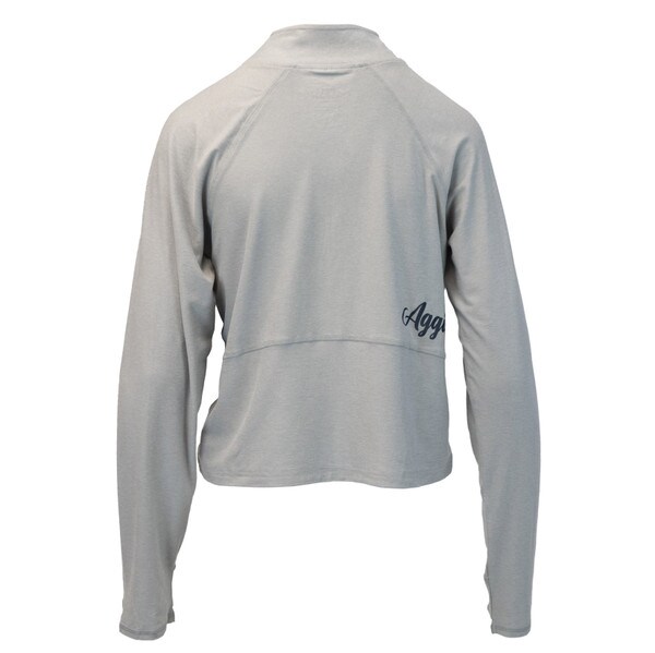 Women's U-State 1/4-zip gray